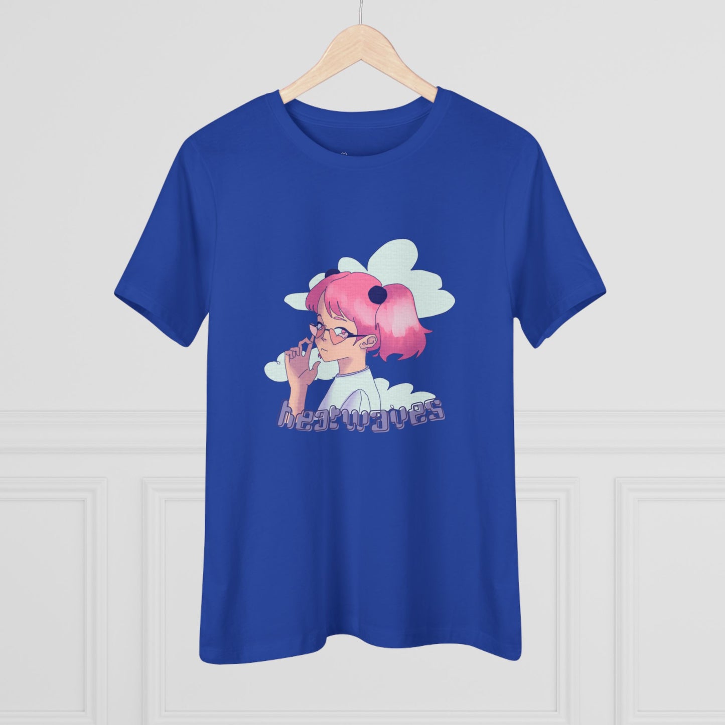 "Heatwaves" Aesthetic Graphic Tee – Dreamy, Cool, and Effortlessly Bold