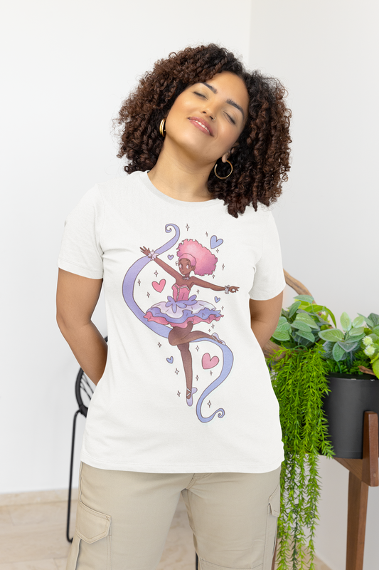 Ballerina Dream Unisex Tee - Cute Pastel Fairycore Ballet Aesthetic