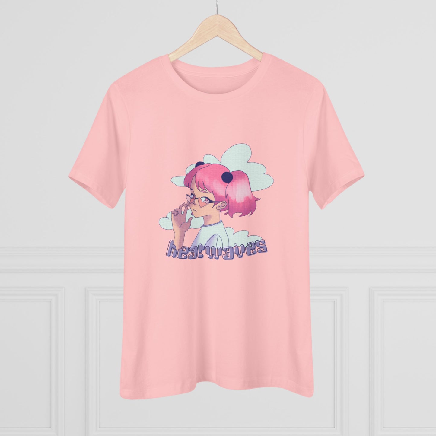 "Heatwaves" Aesthetic Graphic Tee – Dreamy, Cool, and Effortlessly Bold