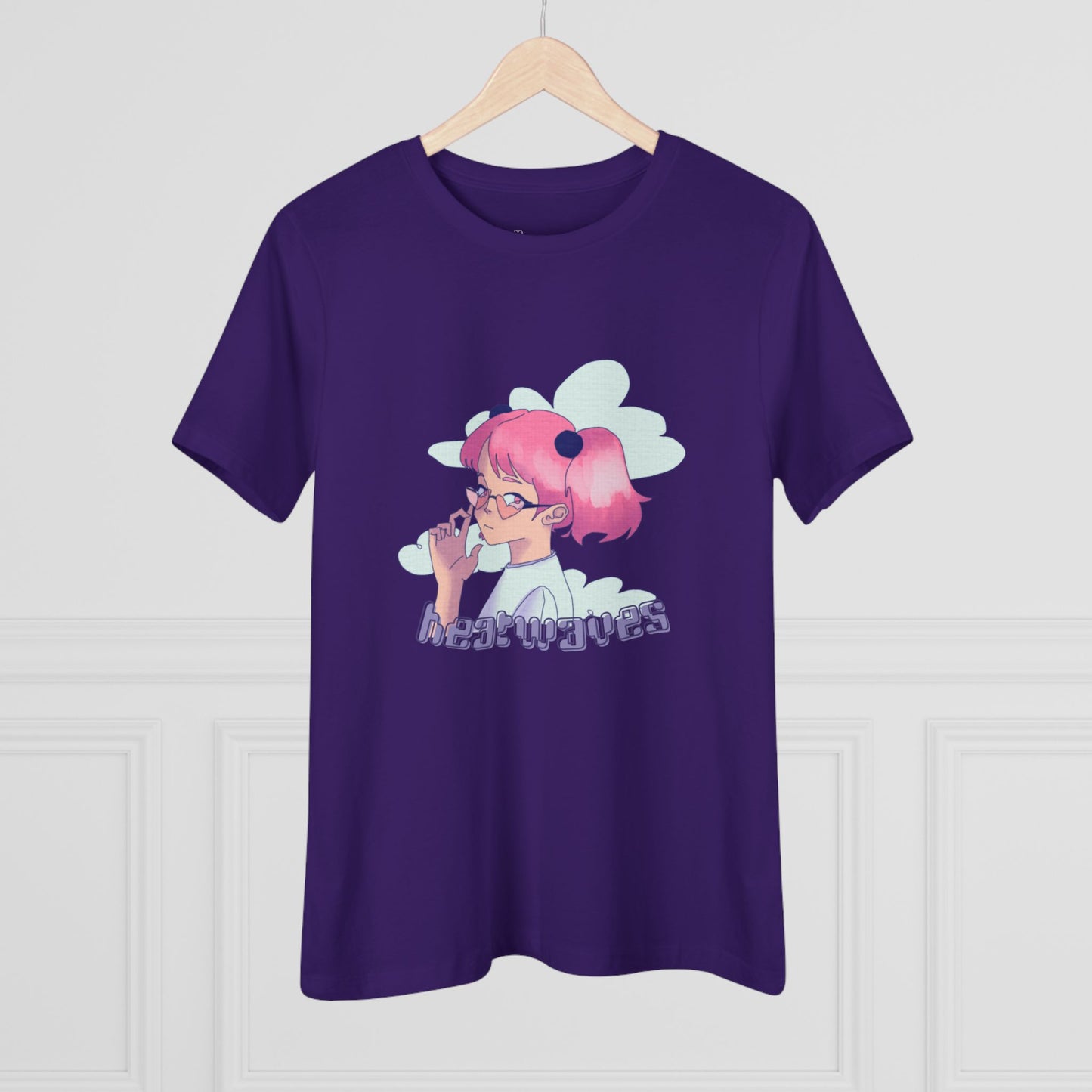 "Heatwaves" Aesthetic Graphic Tee – Dreamy, Cool, and Effortlessly Bold